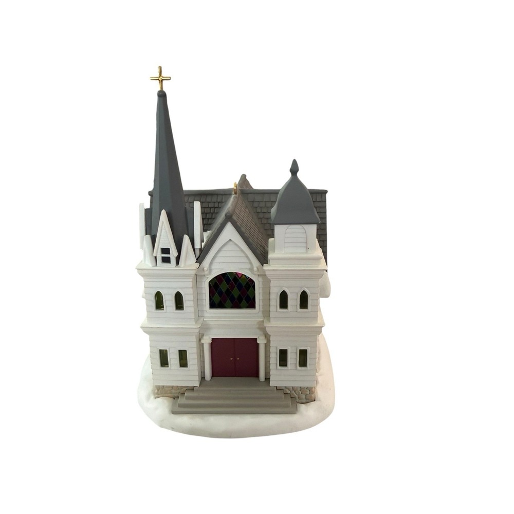 Hallmark Country Church Candlelight Services Keepsake Ornament No Box EUC